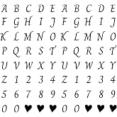 WEEKINK Letter &amp; Number Script Semi Permanent Temporary Tattoos, 2 Sheets | Realistic Matte Finish | 7-14 Days Long-Lasting Wear | Waterproof | DIY Initials, Names &amp; Dates