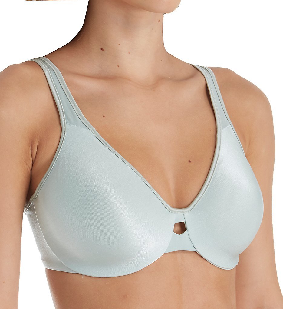 Lilyette Women's Plunge Into Comfort Keyhole Minimizer Bra Bra, Soft