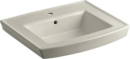 Kohler K 2358 1 G9 Archer Pedestal Bathroom Sink Basin With Single