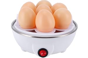 Egg Cooker, Water Boiling Kitchen Electric Egg Boiler Multifunction 6 Slots for Dormitory for Home(#1)