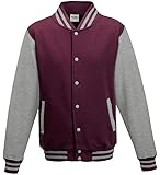 Just Hoods Varsity Jacket Unisex College Jacket