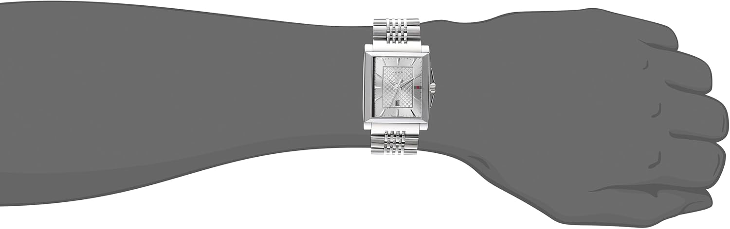 gucci men's rectangular watch
