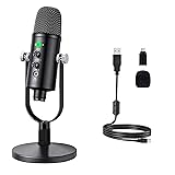 Delarbeaden USB Microphone,Condenser Recording