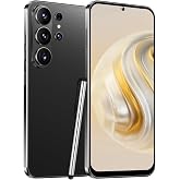 TalkCeLL 4G Smartphone Unlocked, 6.6" Incell HD Display, 4GB RAM+32GB ROM (Expandable to 256GB), 5000mAh Battery, 13MP+16MP Dual Camera, Android 12, Face Unlock,OTG,GPS (Black)