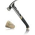 Spec Ops Tools Framing Hammer, 22 oz, Rip Claw, Smooth Face, Soft Mallet Cap, Shock-Absorbing Grip, 3% Donated to Veterans