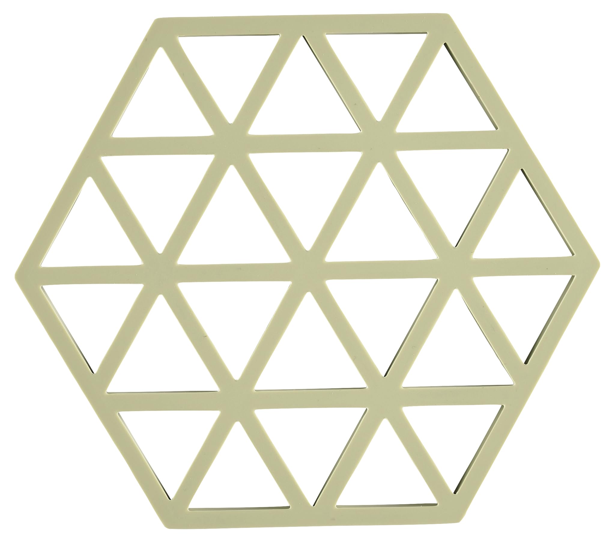 Zone Denmark Triangles Coaster 16 x 14 x 1 cm Matcha Green