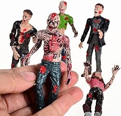 HAPTIME Zombie Action Figures, Detailed Walking