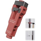 Door Latch Mortise Tool, Accurate Scoring and Chiseling Door Latch Tool | Auto Positioning, Door Latch Installation Kit For 1-3/8" or 1-3/4" Thick Door, For Clean, Precise Professional Installation