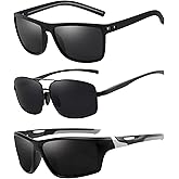 Enouke Polarized Sunglasses for Men& Women,Ultralight UV Protection Sun Glasses for Outdoor Sports Fishing Hiking driving