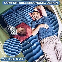 Double Sleeping Pad - Self Inflating 4" Extra-Thick