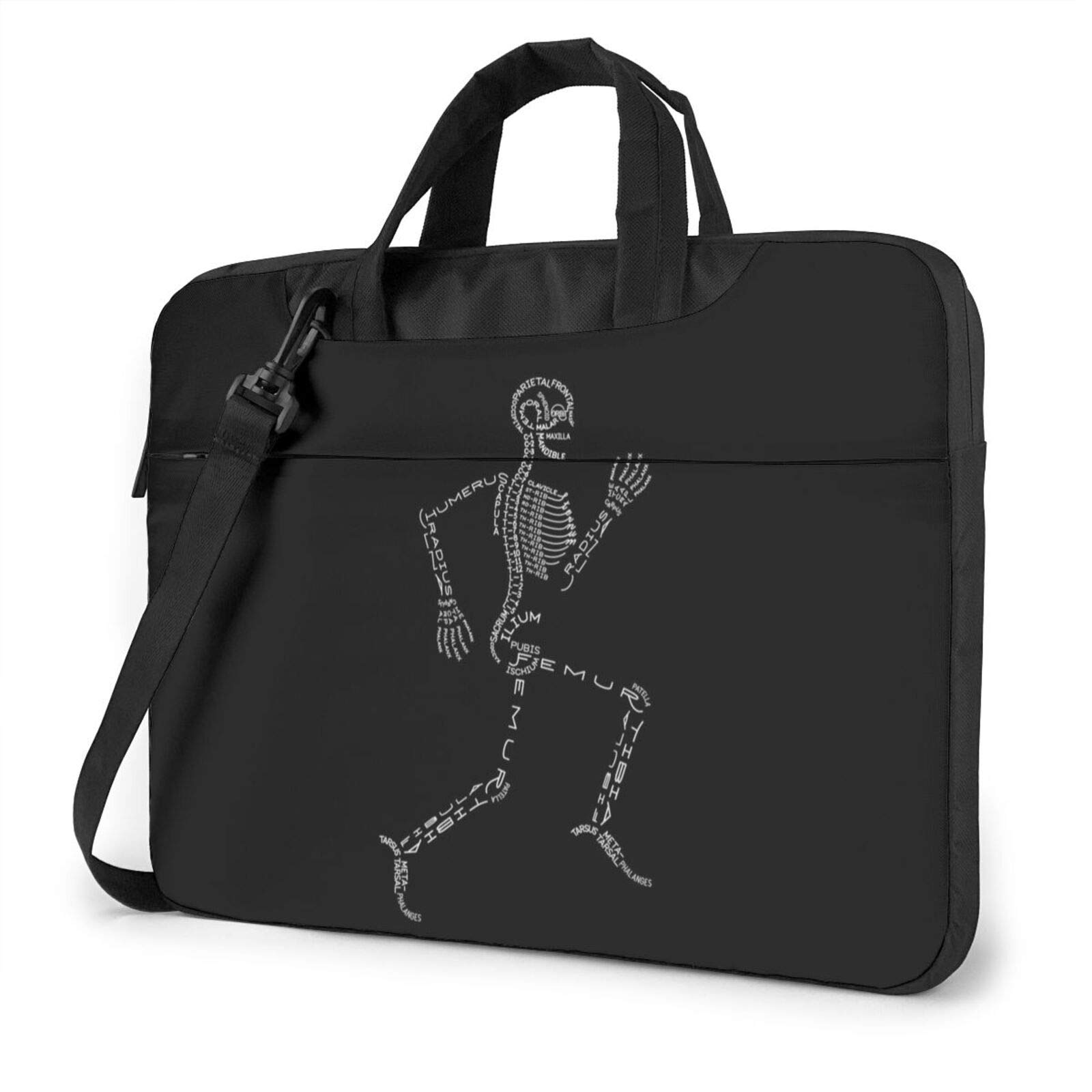 Laptop Shoulder Messenger Bag Briefcase Skeleton Runner Laptop Bag Shockproof Foam Computer Protecti