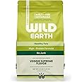 Wild Earth Vegan Dry Dog Food Performance Formula | Plant-Based Vegetarian Kibble | Wheat-Free, Allergen-Free, Veterinarian-Developed | Veggie Supreme Flavor, 4lb Bag
