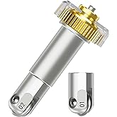 Scoring Wheel Combo Accessory Tool for Maker 3 &amp; 4, Card Making &amp; 3D Decor | Includes Single+Double Scoring Tips + Drive Housing. For cards, gift boxes, envelopes, and 3D projects.