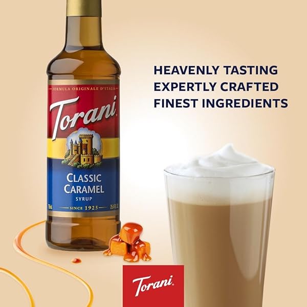 TORANI SYRUP, CLASSIC CARAMEL, 25.4 OUNCE (PACK OF 1)