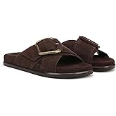 XBKXMK Flat Sandals for Women Comfortable Slide Sandals Summer Suede Leather Slides Vacation Beach Shoes