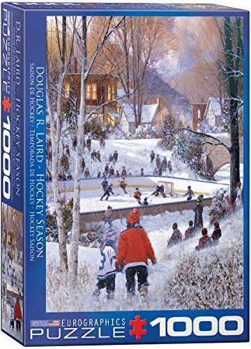 EuroGraphics Hockey Season Jigsaw Puzzle (1000-Piece)