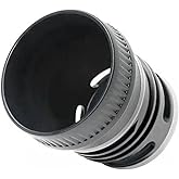 DelCampoXT Stopper/Lid/Pico de Mate, Compatible Replacement for Stanley Thermo Stopper Pico de Mate for Coffee/Tea Part Classic Vacuum Insulated Wide Mouth Bottle (1.1QT, 2QT, 750ml, 1.9QT) (Black)