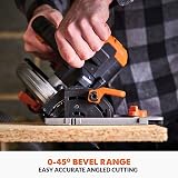 Evolution R185CCSX-Li Cordless Circular Saw 185mm 850W Brushless EXT view 4