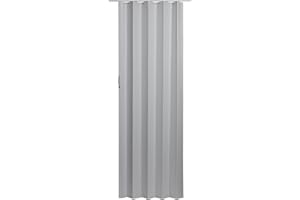 LTL Home Products Contempra Interior Accordion Door with Magnet and Accompanying Striker for Multi Fold Interior Doors, Sand White