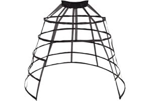 BPURB Pannier Petticoat Women Victorian Bustle Cages Hoop Skirt Cage Skirt for Women