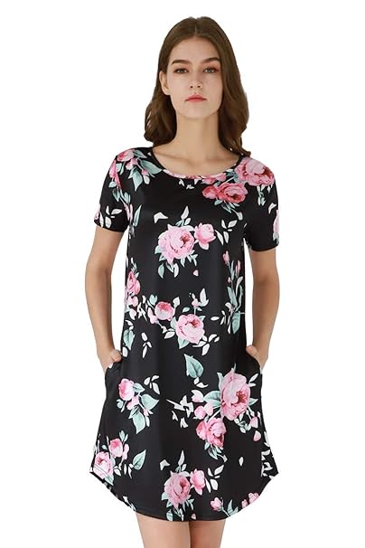 floral summer dresses short