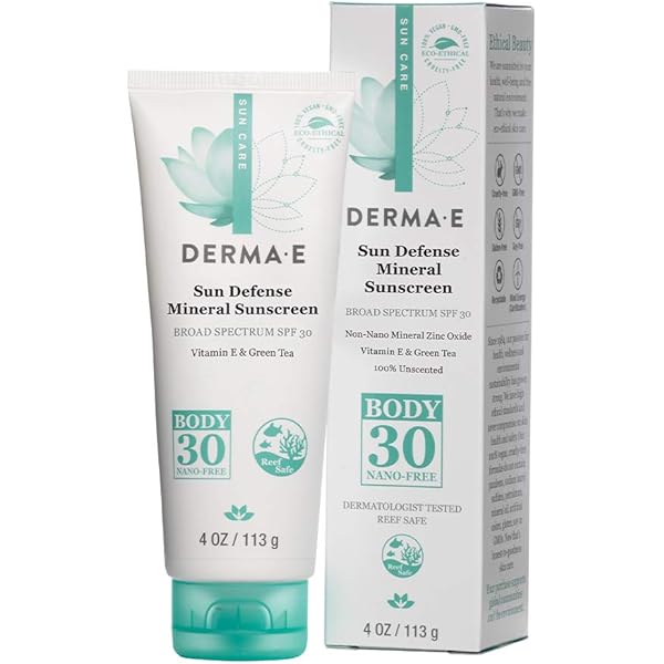 derma e face sunscreen
