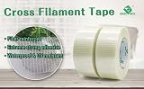 BOMEI PACK 2 Roll Filament Tape Crossweave 50mm x 50m Bi-Directional Fiberglass view 9