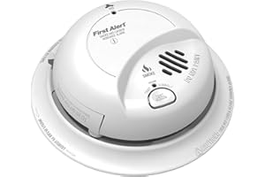 BRK Brands SC9120LBL Hardwire AC Smoke and Carbon Monoxide Combination Alarm with 10 Year Sealed Battery Backup