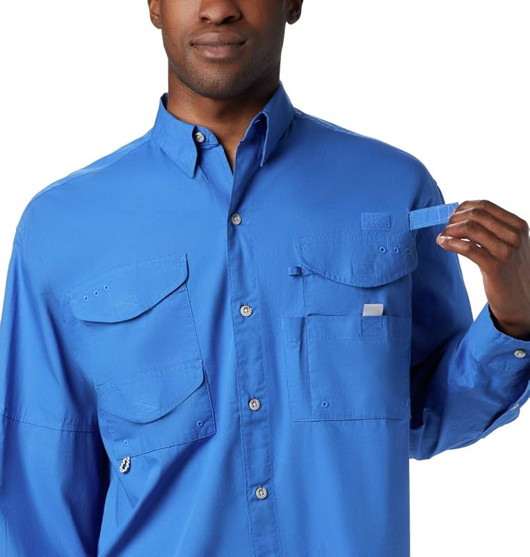 Bonehead - Camisa de Manga Corta para Hombre, Color Azul Vivo, Talla 4X