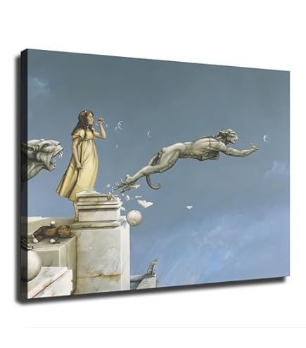 マイケルパークスDream for Rosa by Michael Parkes Dream for Rosa, 1982 by Michael Parkes - 28 X 32 Inches (Art