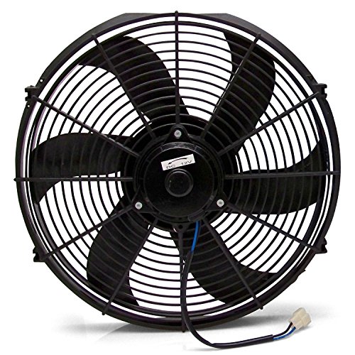 Zirgo 10217 9" 850 fCFM S Blade High Performance Blu Cooling Fan