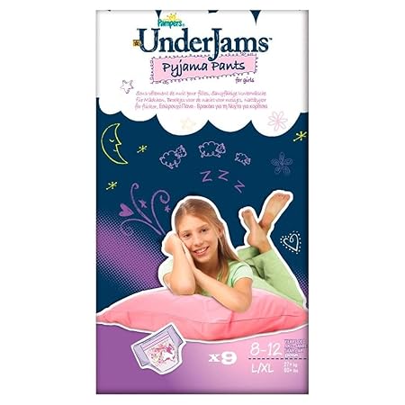 Pampers Underjams Girl Size 8 L-Xl 27Kg+ (9)