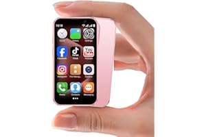 Zylofy Mini Phone 3.0" Unlocked Mini Smartphone for Kids World's Smallest Cell Phone Quad Core Dual Sim Card Face ID Android 