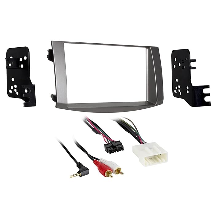 Car Dash Stereo Radio 2 Din Fascia Panel Frame Trim For 2000-2004