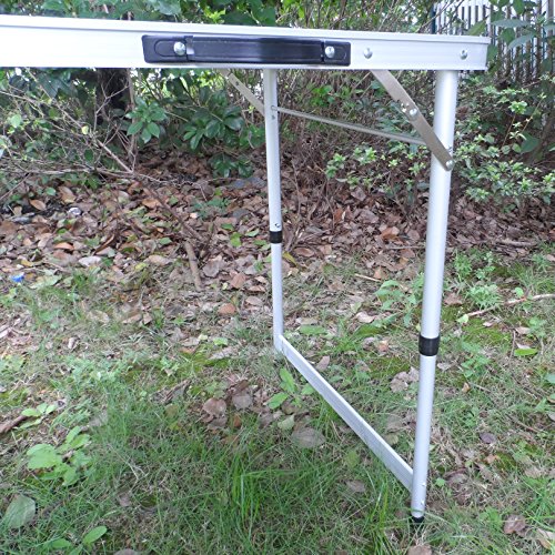 image for 8-Foot Beer Pong Table Portable Foldable Adjustable,Picnic / Tailgate 
