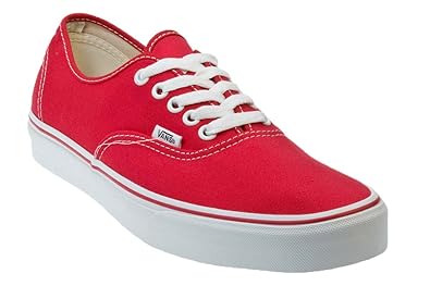 red vans trainers uk
