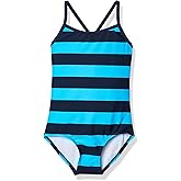 Kanu Surf Girls Layla Beach Sport Banded 1 Piece Swimsuit