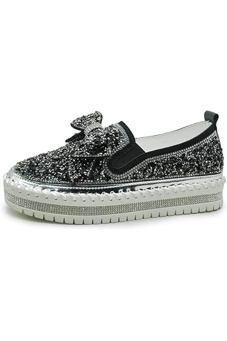 rhinestone loafers