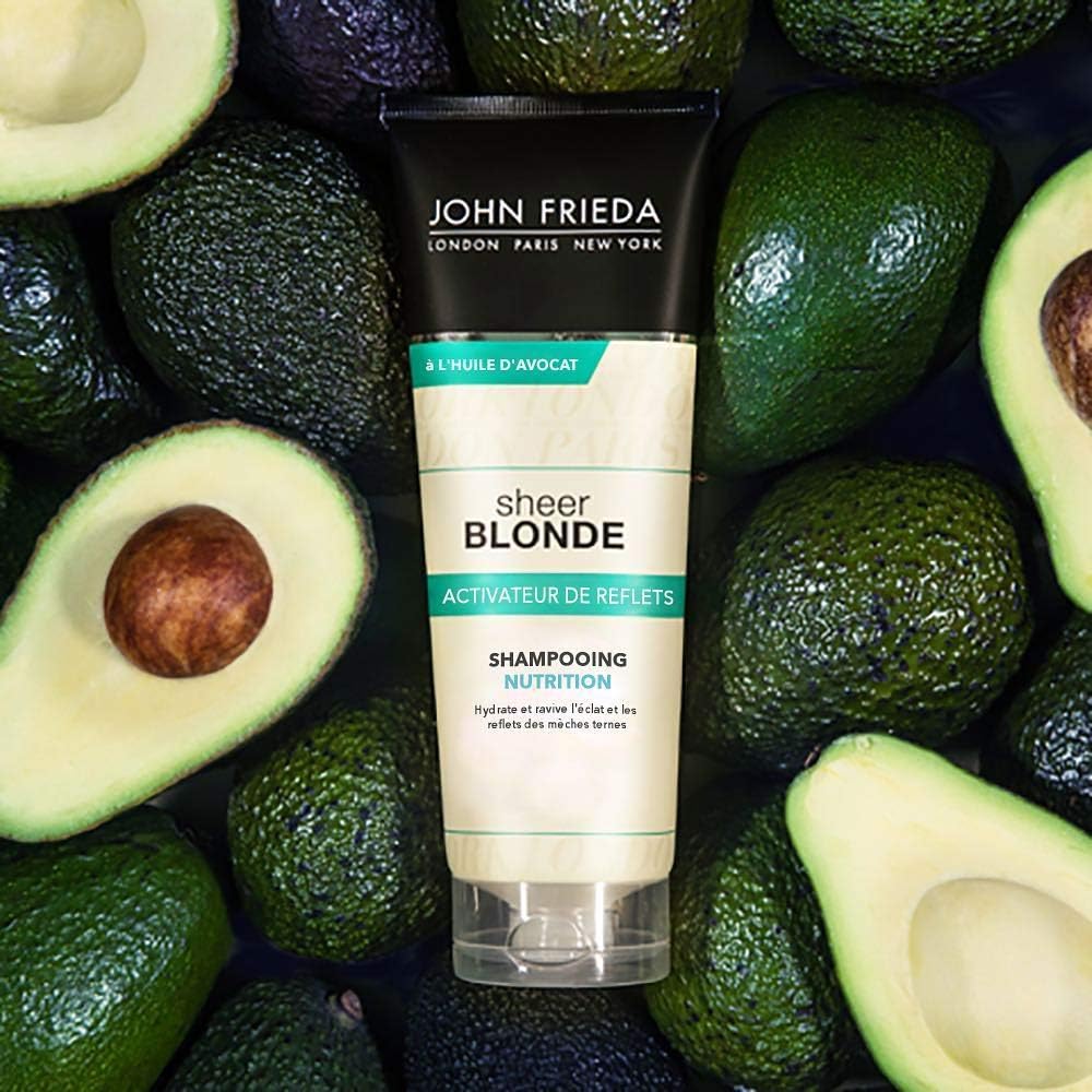 John Frieda Sheer Blonde Highlight Activating Moisturising Shampoo, 250 ml, light blonde, 250 ml (Pack of 1) - Image 4