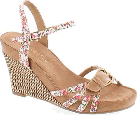 aerosoles women's plush around wedge sandal