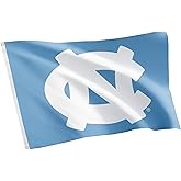 Desert Cactus University of North Carolina UNC Flag - 3 x 5 Feet Heels Banner, Indoor/Outdoor Durable Fabric, 100% Polyester Design (Style 3)