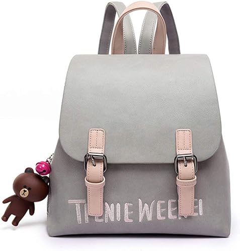 Amazon Cute Minor リュックサック リュック ランドセル ビニール バッグ かばん 可愛い キュート フォーマル パーティー バッグ 手提げバッグ 通学 少女心 レディース 人気 本革 軽量 灰色 Cute Minor キュート マイナー レディースバッグ 財布