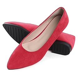 ChaiRong Zhou Flats for Women Comfortable Slip on
