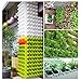 OUYAWEI Wall-Mounted Wine Racks Stackable 2-Pocket Vertical Wall Planter Self Watering Hanging Garden Flower Pot Planter for Indoor/Outdoor Whitethumb 4