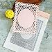 Paper Album Decor Cutting Dies, Lotus.flower Christmas Themed Metal Stencils Scrapbooking Embossing DIY Handcrafts for Greeting Card Making (D, Sliver)