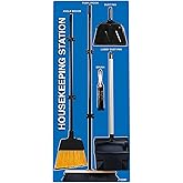 5S Housekeeping Aluminum Shadow Board Station with Kit, Blue