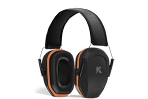 ucho 34dB Shooting Ear Protection - Maximum Hearing Protection for gun range, Slim Passive Noise Reduction Earmuffs