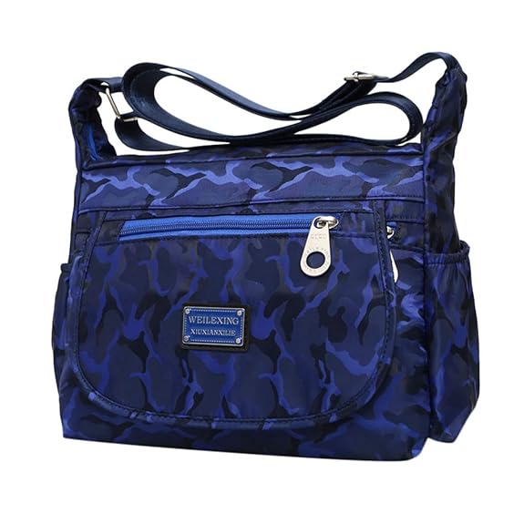 LMRYJQ Trendige Neue Mode Handtasche Damenmode Nylon Messenger einzelne Schulter Crossbody Tasche wasserdichte Taschen