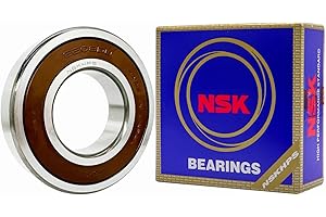 NSK Bearings 6208-2RS 6208DDU 40 x 80 x 18mm Double Sealed Rubber Deep Groove Ball Bearings