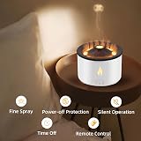 Mcbazel Volcano Humidifier Jellyfish Mist Flame Diffuser 360ml Bedroom Remote view 2